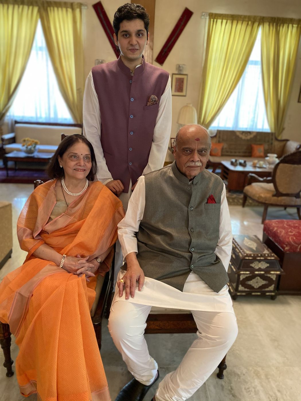 At home with family elders