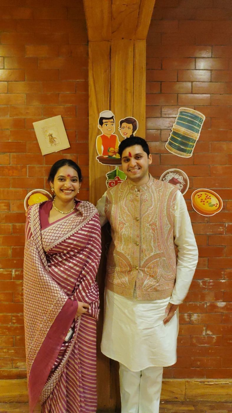 With the Yuvaranisaheb at a festival celebration